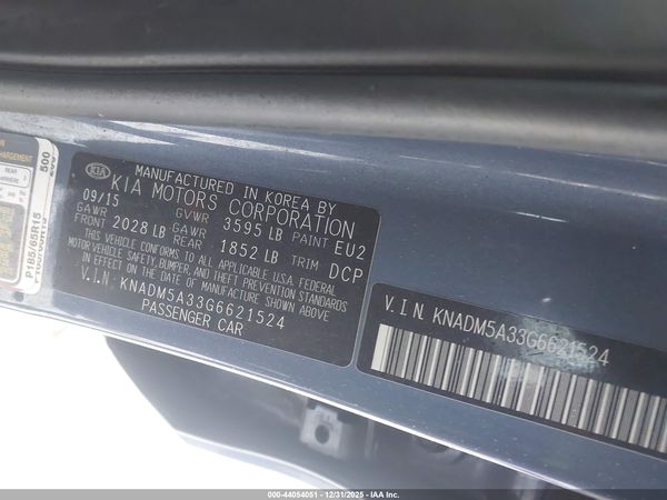 2016 KIA RIO LX