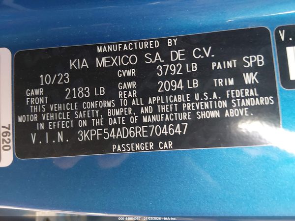 2024 KIA FORTE GT-LINE