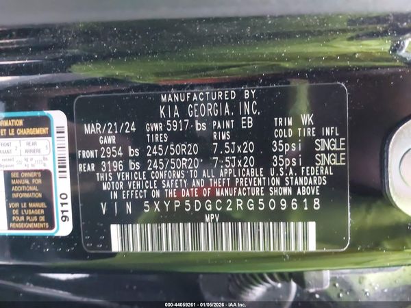 2024 KIA TELLURIDE SX PRESTIGE X-LINE