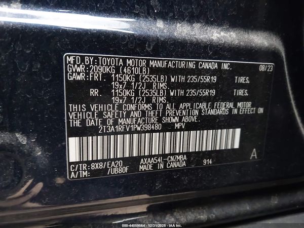 2023 TOYOTA RAV4 XLE PREMIUM