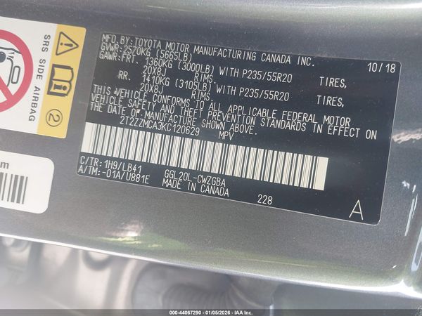 2019 LEXUS RX 350 350 Base/F Sport