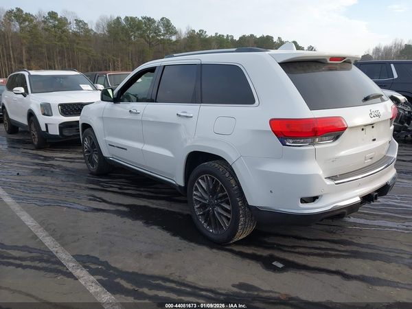 2018 JEEP GRAND CHEROKEE SUMMIT 4X2