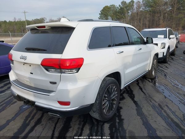 2018 JEEP GRAND CHEROKEE SUMMIT 4X2