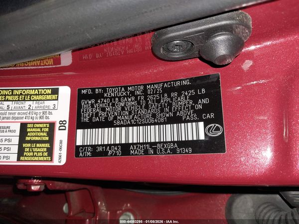 2025 LEXUS ES 300H 300h Premium