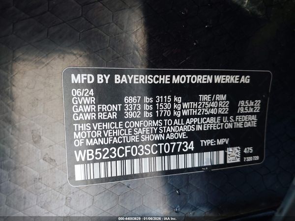 2025 BMW IX XDRIVE50