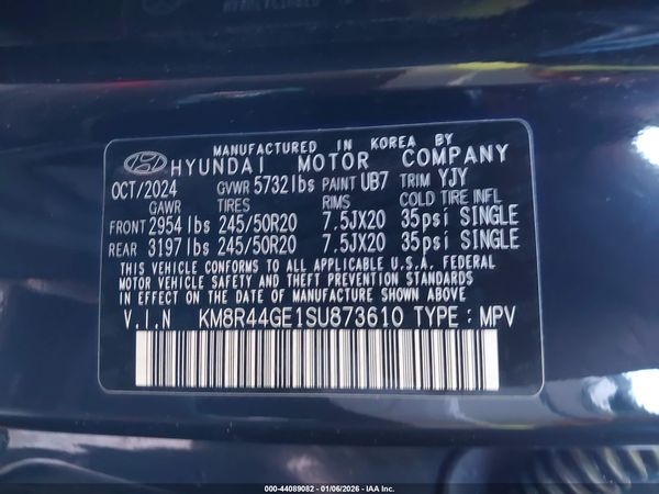2025 HYUNDAI PALISADE SEL PREMIUM