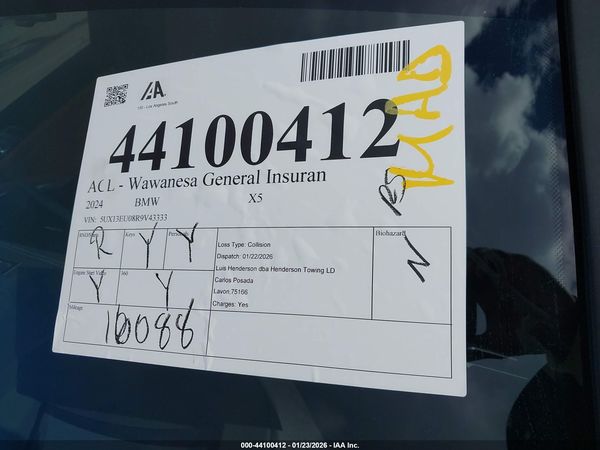 2024 BMW X5 SDRIVE40I