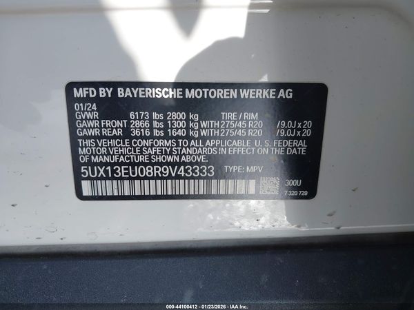 2024 BMW X5 SDRIVE40I