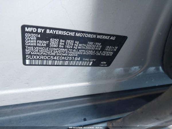 2014 BMW X5 XDRIVE35I