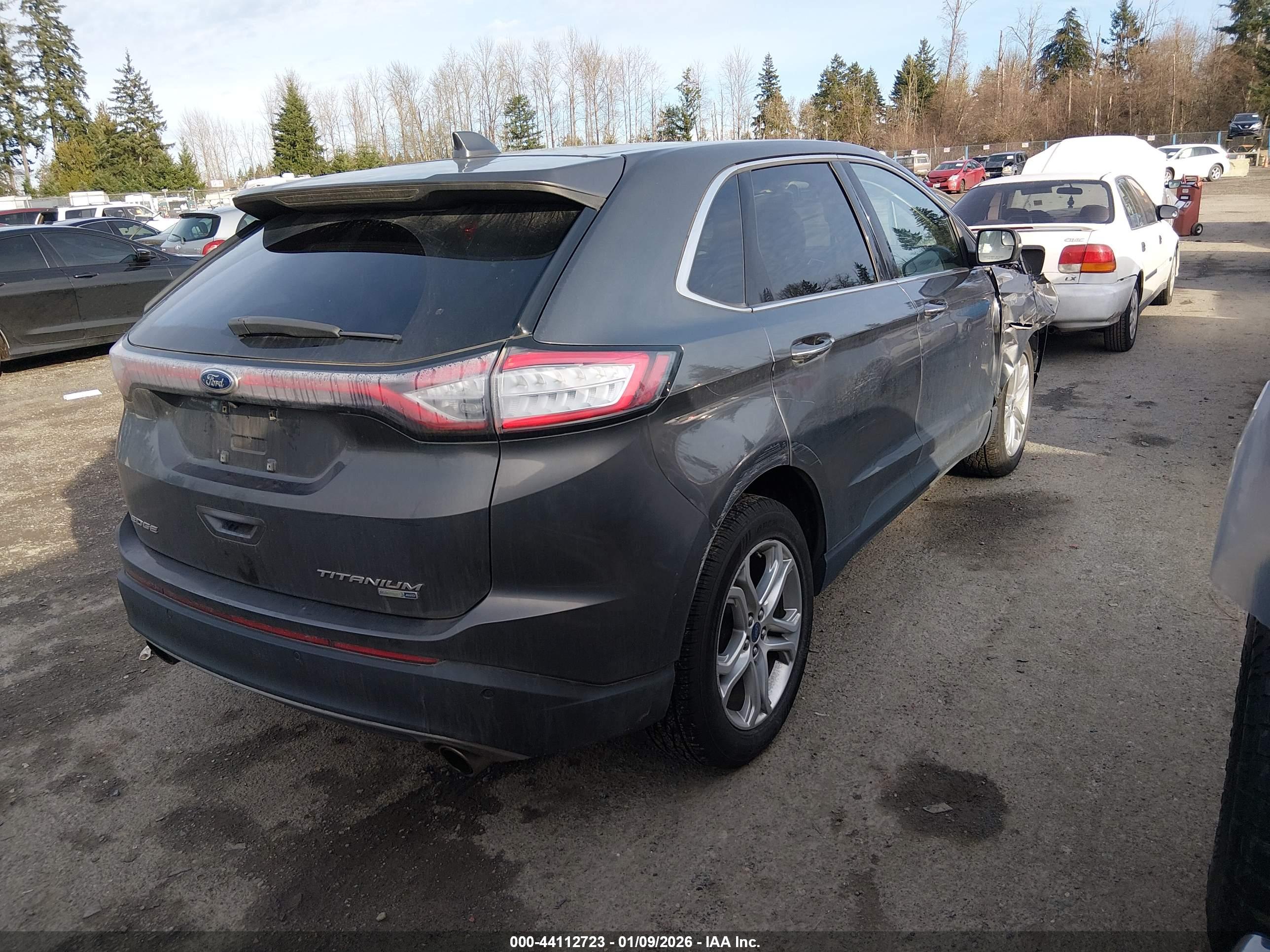 2017 FORD EDGE TITANIUM — I4