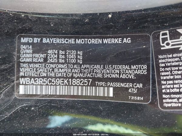 2014 BMW 435I XDRIVE