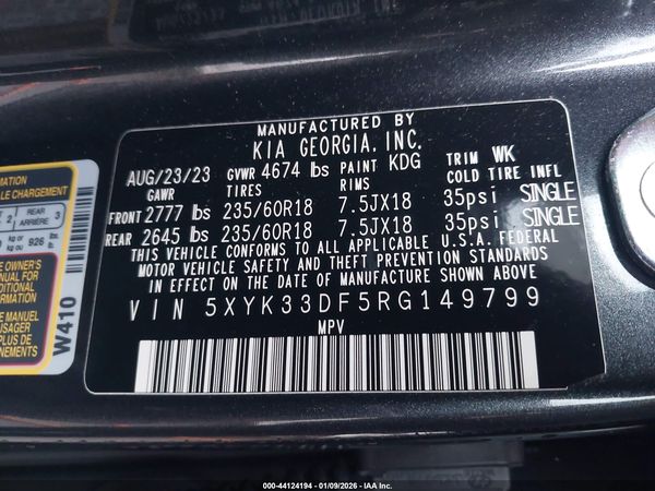 2024 KIA SPORTAGE EX