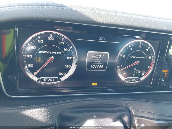 2014 MERCEDES-BENZ S 63 AMG 4MATIC