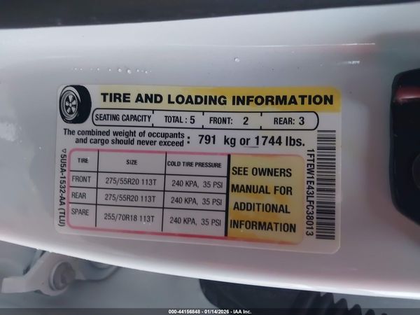 2020 FORD F-150 XLT