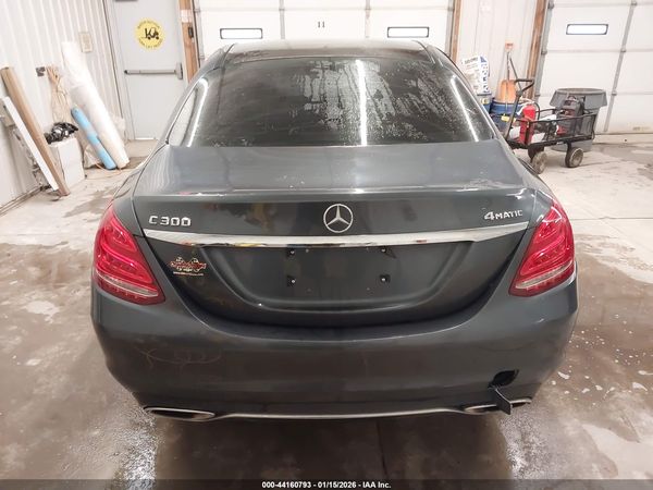 2015 MERCEDES-BENZ C 300 4MATIC