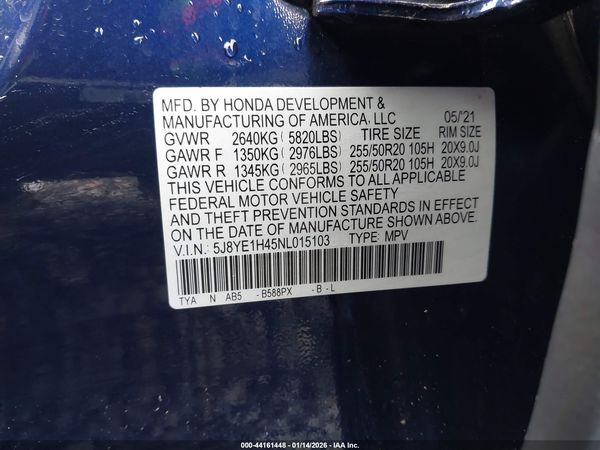 2022 ACURA MDX TECHNOLOGY PACKAGE