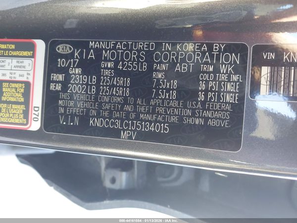 2018 KIA NIRO EX