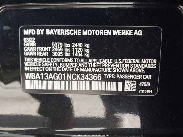 2022 BMW 530E