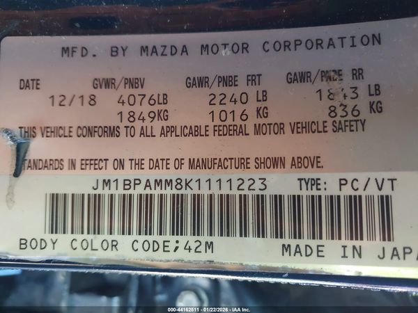 2019 MAZDA 3 PREFERRED