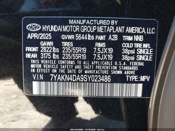 2025 HYUNDAI IONIQ 5 SEL