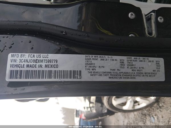 2021 JEEP COMPASS LATITUDE 4X4