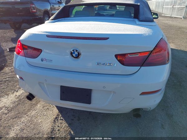 2012 BMW 640I