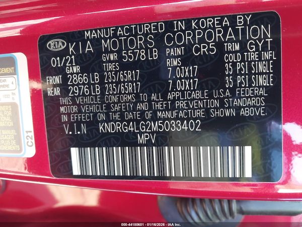 2021 KIA SORENTO HYBRID S