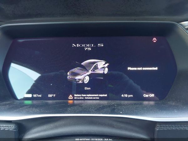 2017 TESLA MODEL S 60/75