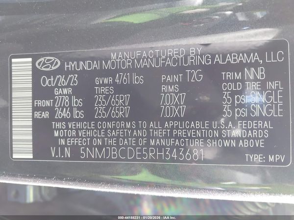 2024 HYUNDAI TUCSON SEL