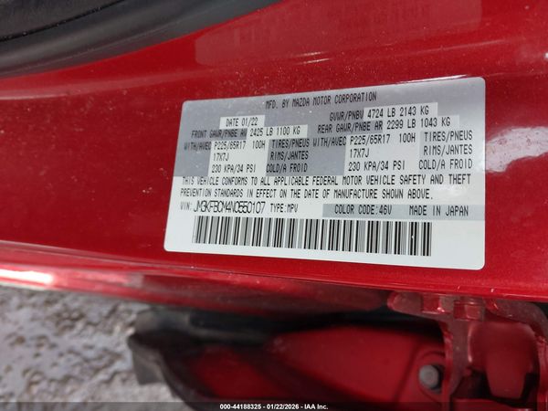 2022 MAZDA CX-5 2.5 S PREFERRED