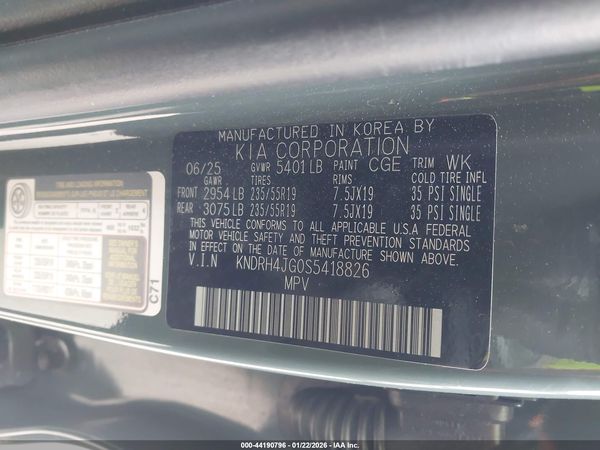 2025 KIA SORENTO HYBRID EX