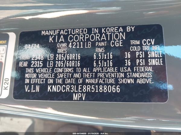 2024 KIA NIRO EX