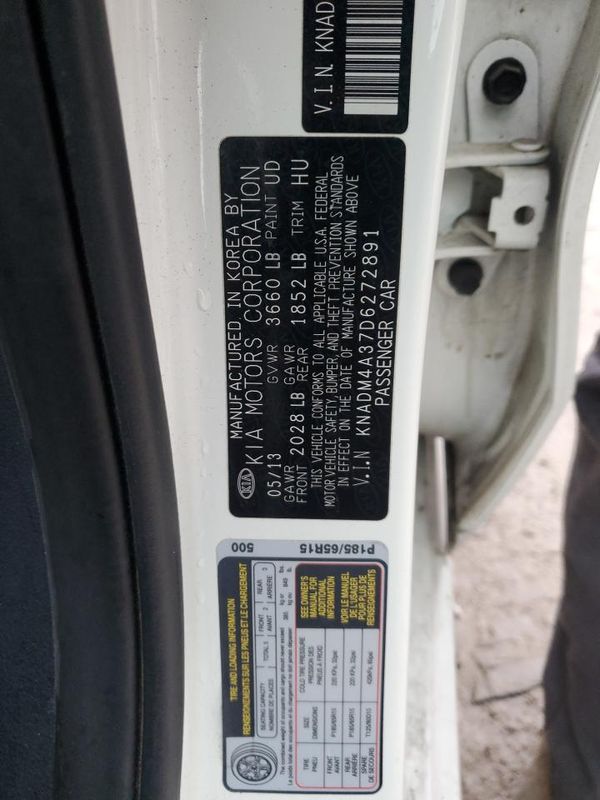 2013 KIA RIO LX
