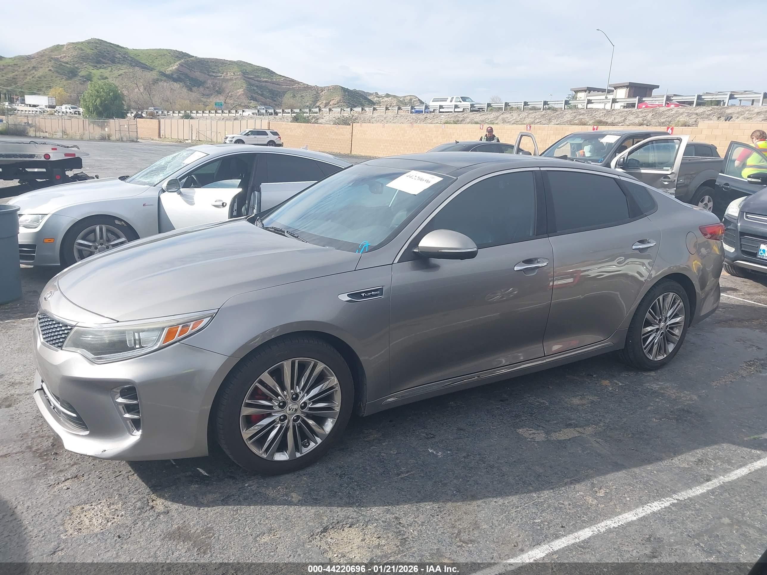 2016 KIA OPTIMA SXL TURBO