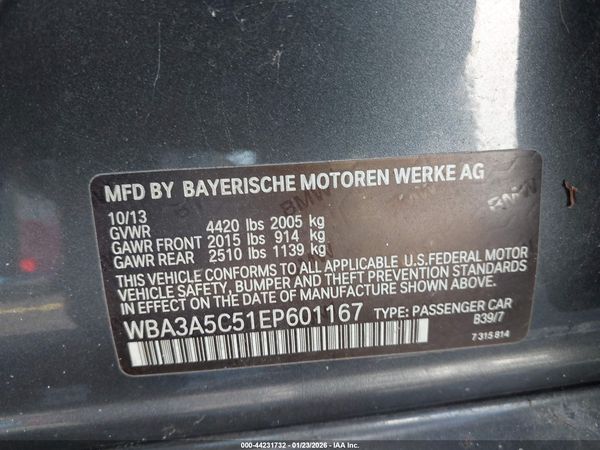 2014 BMW 328I