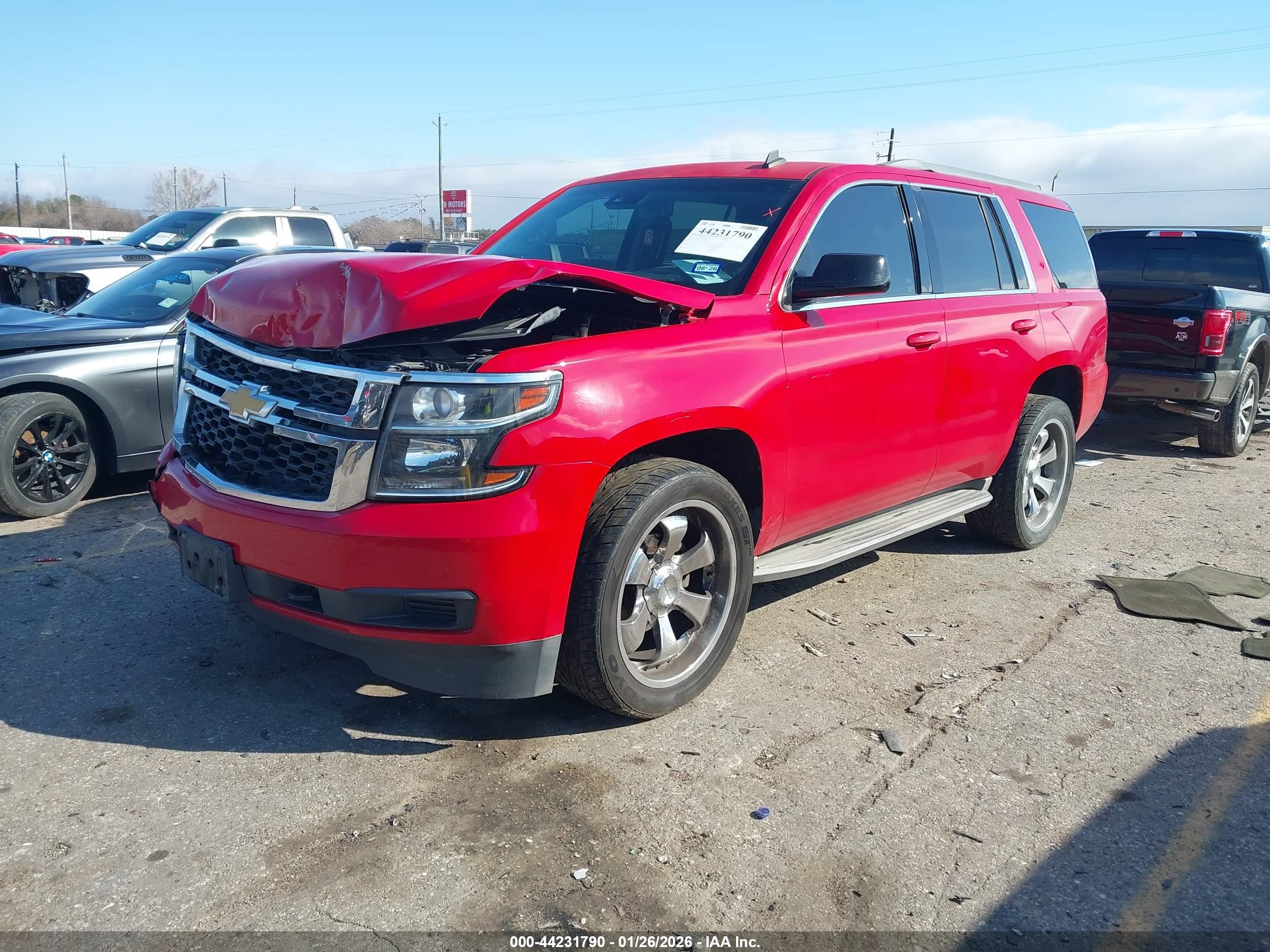 2015 CHEVROLET TAHOE LT — I2