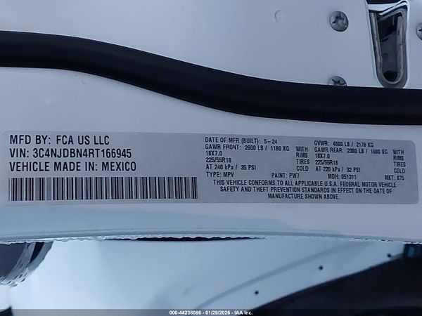 2024 JEEP COMPASS LATITUDE 4X4
