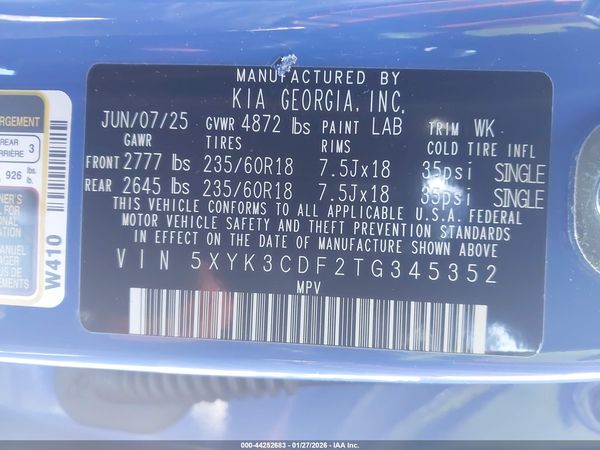 2026 KIA SPORTAGE EX