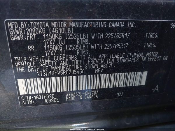 2024 TOYOTA RAV4 LE