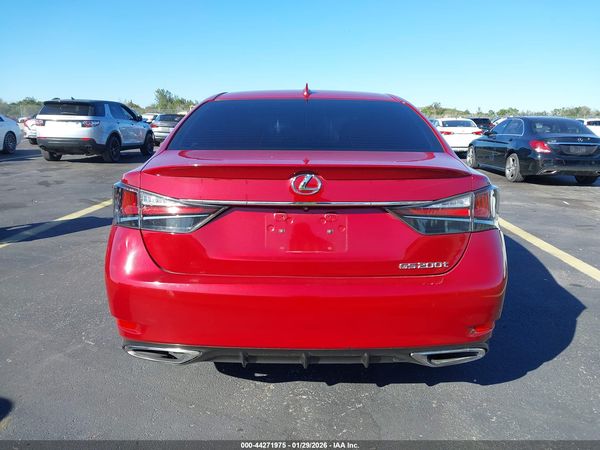 2016 LEXUS GS 200T