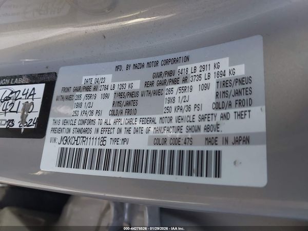 2024 MAZDA CX-90 3.3 TURBO PREFERRED PLUS