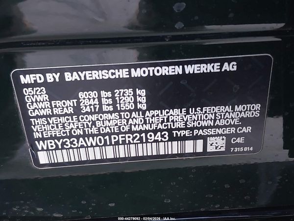 2023 BMW I4 M50