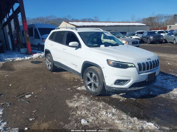 2019 JEEP CHEROKEE LIMITED 4X4