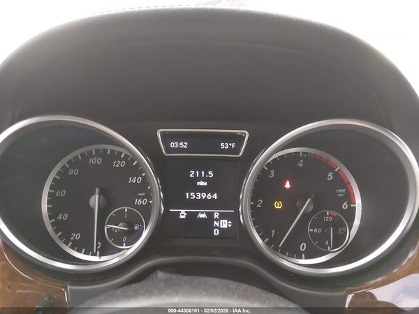 2012 MERCEDES-BENZ ML 350 BLUETEC 4MATIC