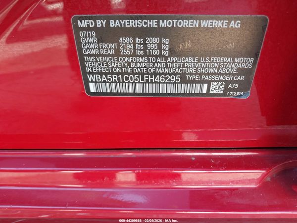 2020 BMW 330I