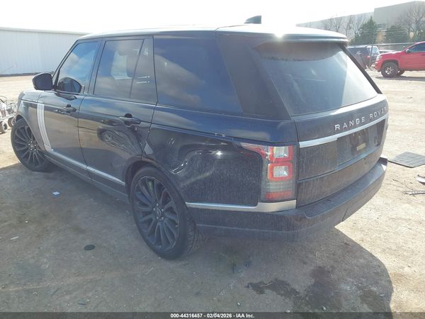 2017 LAND ROVER RANGE ROVER