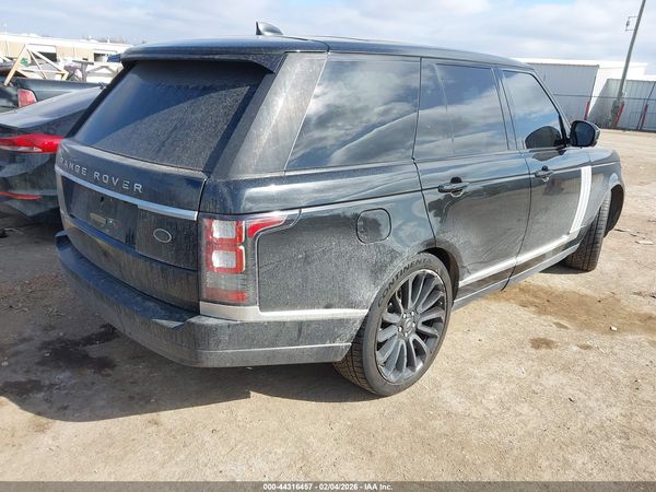 2017 LAND ROVER RANGE ROVER