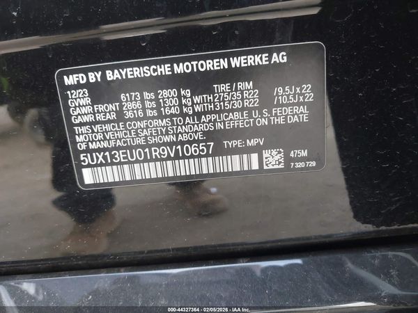 2024 BMW X5 SDRIVE40I