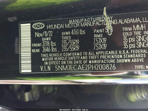 2023 HYUNDAI TUCSON LIMITED