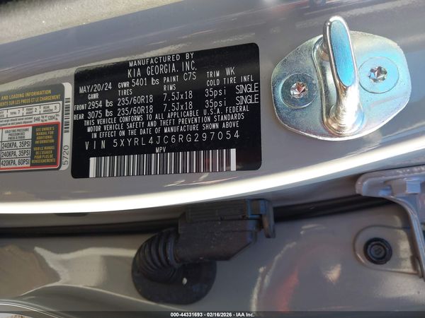 2024 KIA SORENTO S